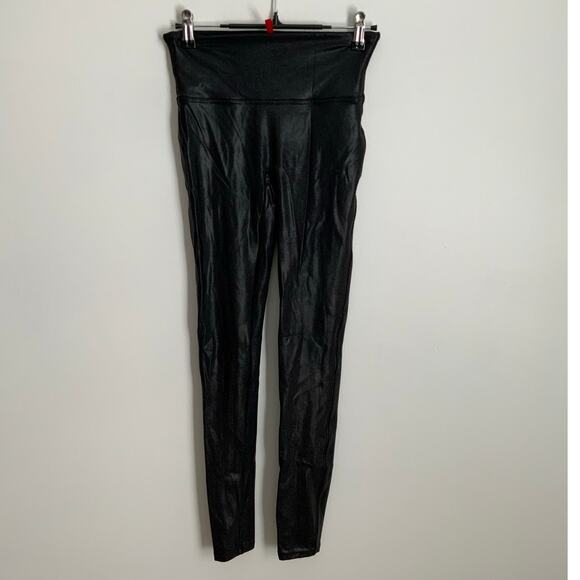 Spanx Faux Leather Leggings‎ size small - Picture 1 of 3
